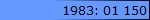1983: 01 150